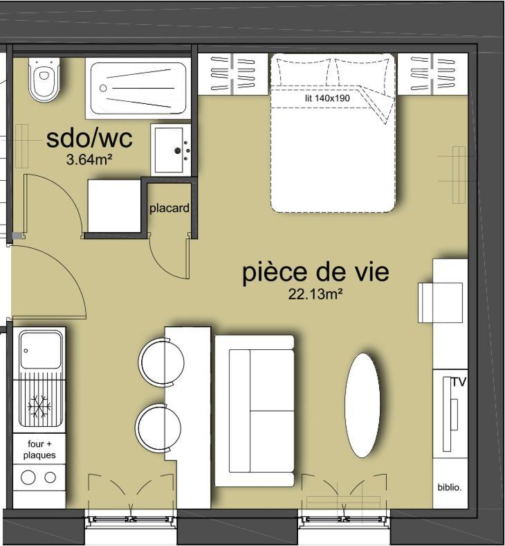 L'audacieux Studio lumineux rénové et équipé en centre ville Fontenay-le-Comte Extérieur photo