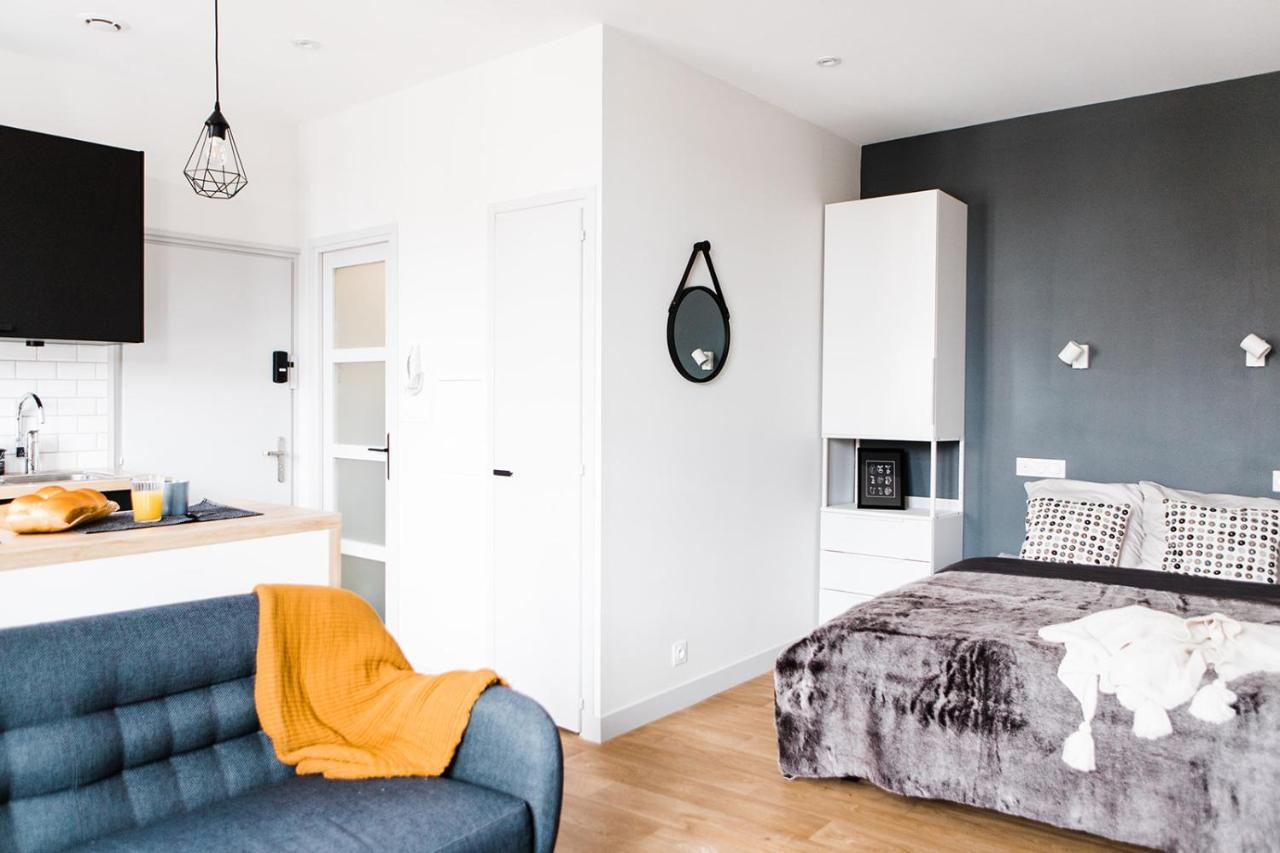 L'audacieux Studio lumineux rénové et équipé en centre ville Fontenay-le-Comte Extérieur photo